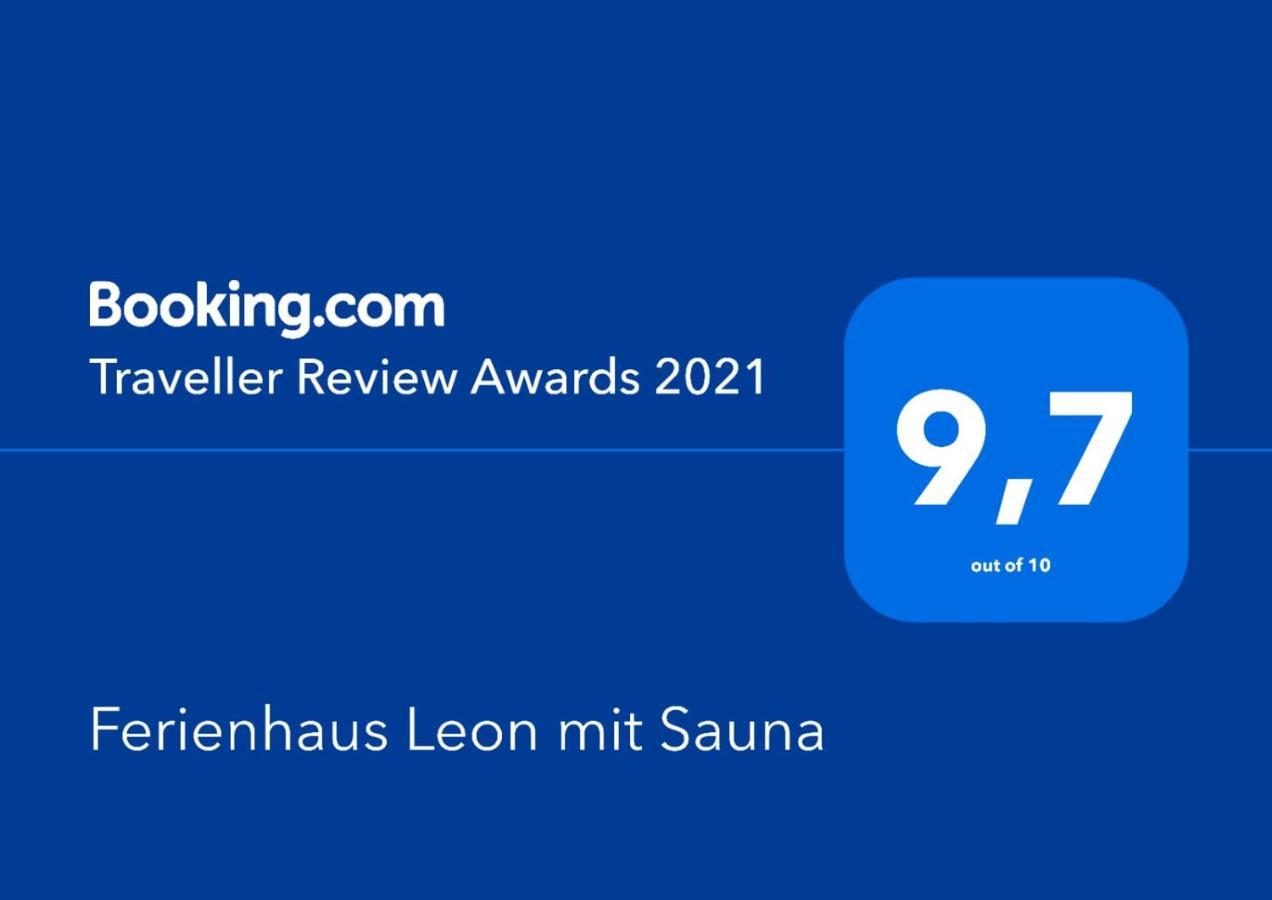 Ferienhaus Leon Mit Sauna Rehburg-Loccum Exterior photo