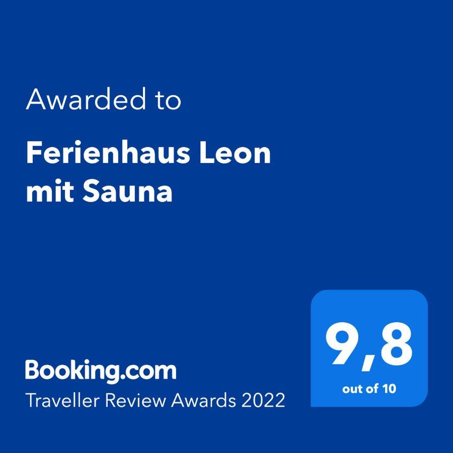 Ferienhaus Leon Mit Sauna Rehburg-Loccum Exterior photo